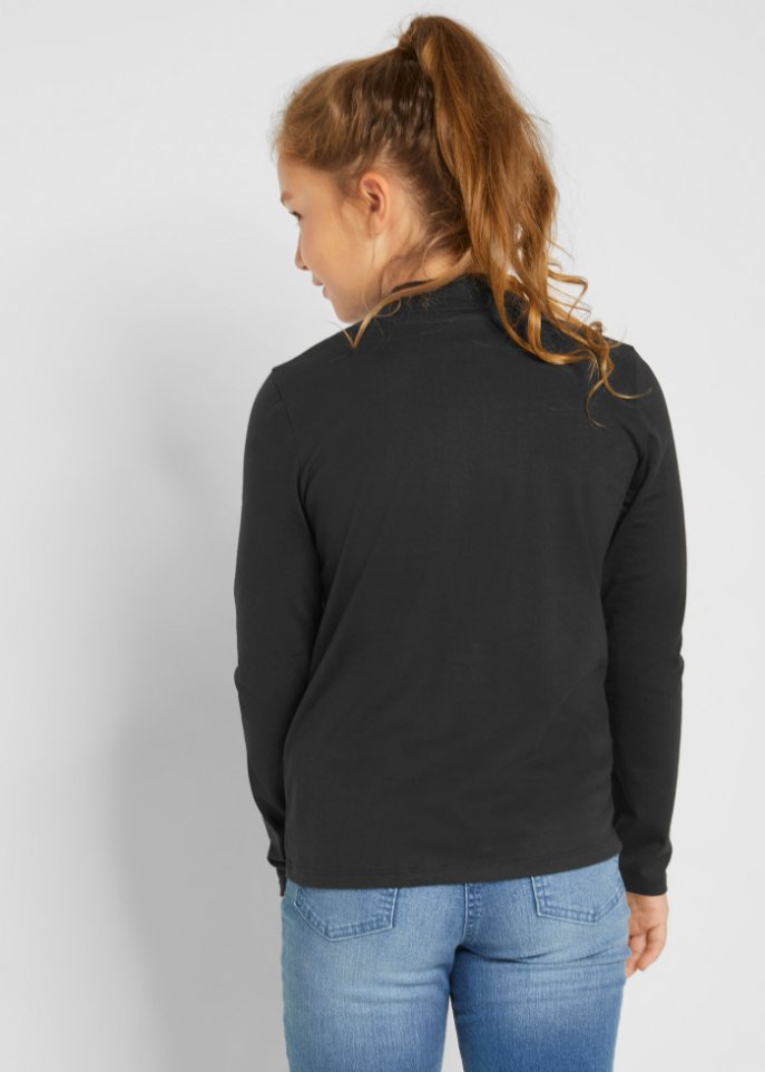 Mädchen Rollkragen-Shirt (2er-Pack) Bio-Baumwolle