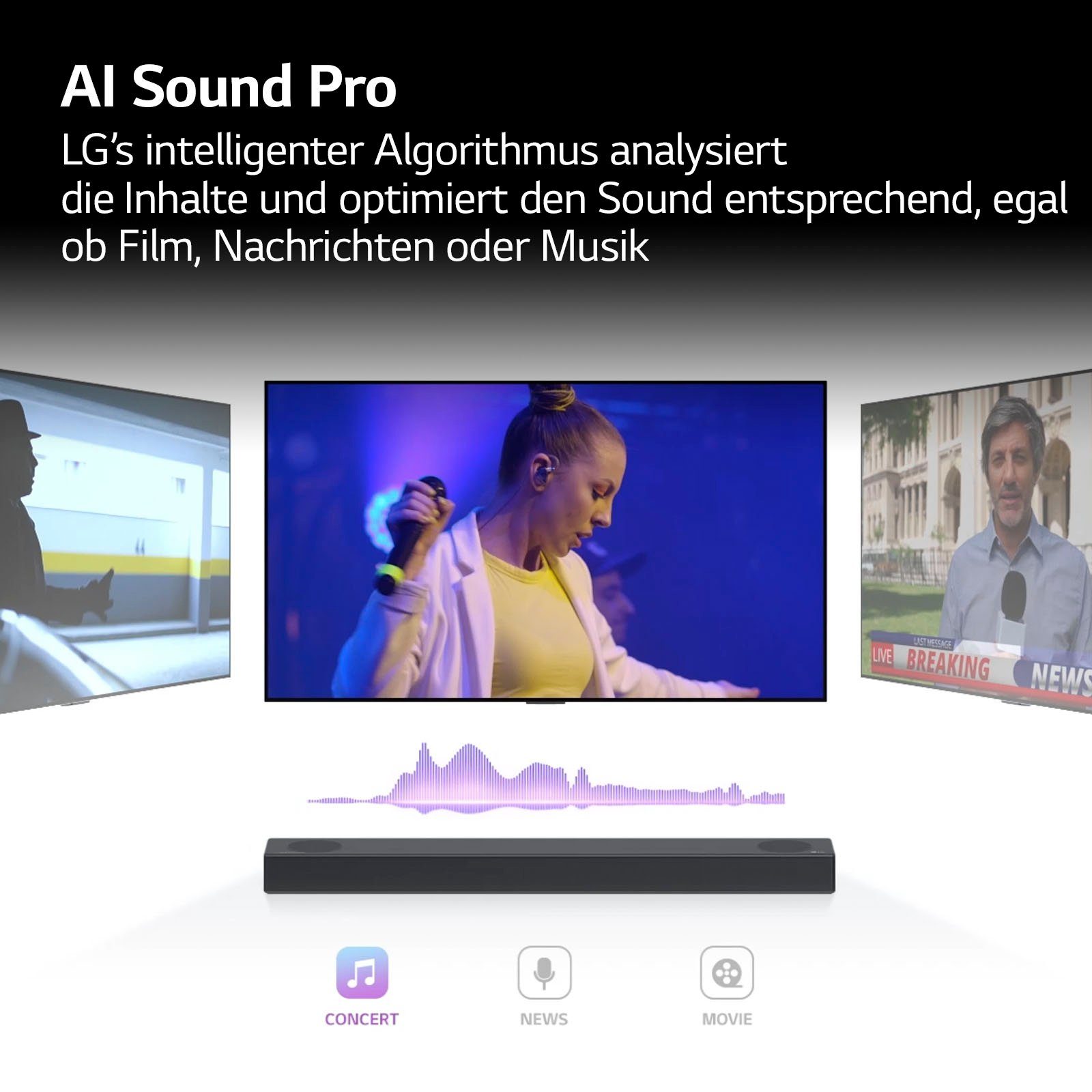 LG DS75Q 3.1.2 Soundbar (Bluetooth, 380 W)