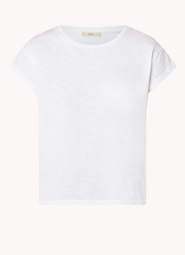 Sessùn  Albano T-shirt in lyocellblend met stretch