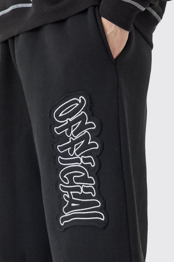 Tall Jogginghose mit Official Applikation