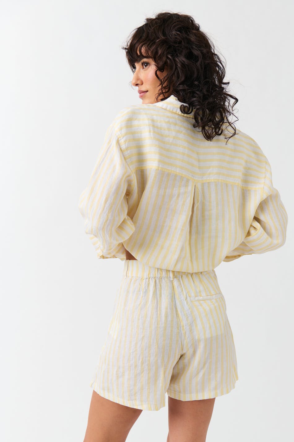 Linen shorts