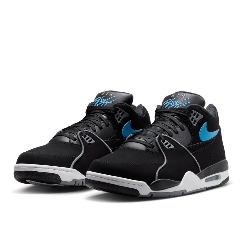 NIKE Air Flight 89 “Black Aqua” black/dusty cactus-white-cool grey
