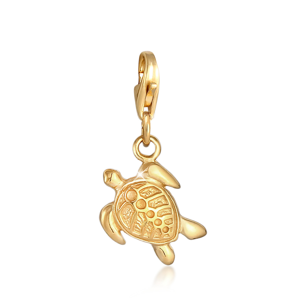 Nenalina Nenalina Amulette Pendentif pour dames Tortue Animal en 925/1000  argent massif Pendentif