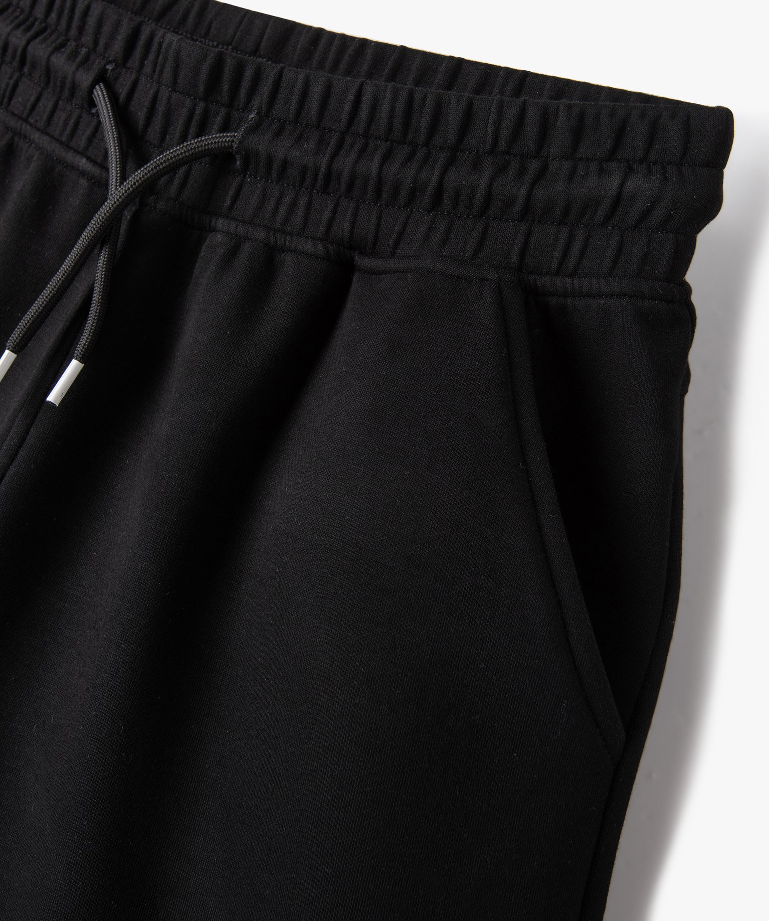 Bermuda de sport bi-matières avec ceinture élastique Garçon noir | GEMO