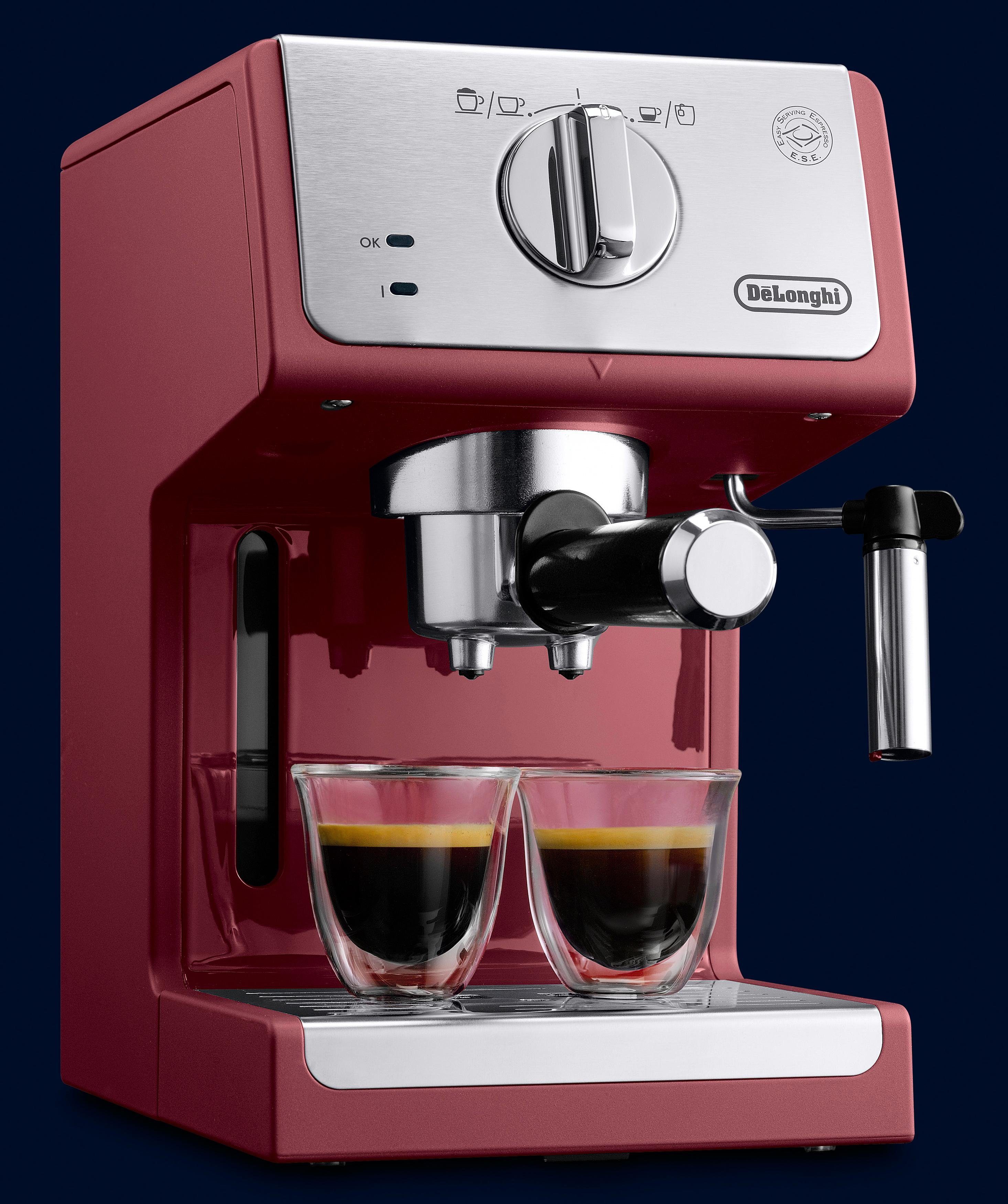 De'Longhi Siebträgermaschine Active Line ECP 33.21.R, 1100 Watt, 15 Bar
