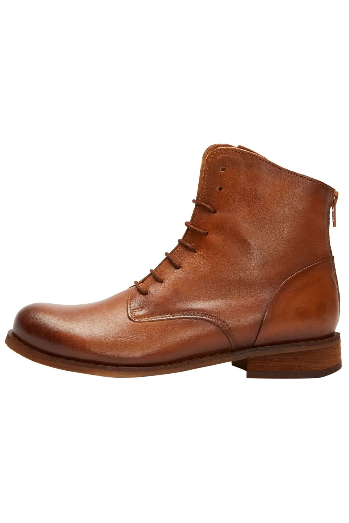 Felmini  Stiefelette - Braun - Blockabsatz
