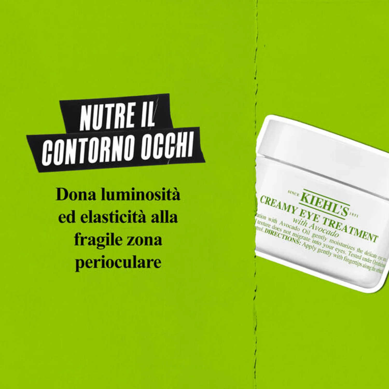 Kremasti tretman za usne i oči s avokadom - hidratantna nega područja oko očiju