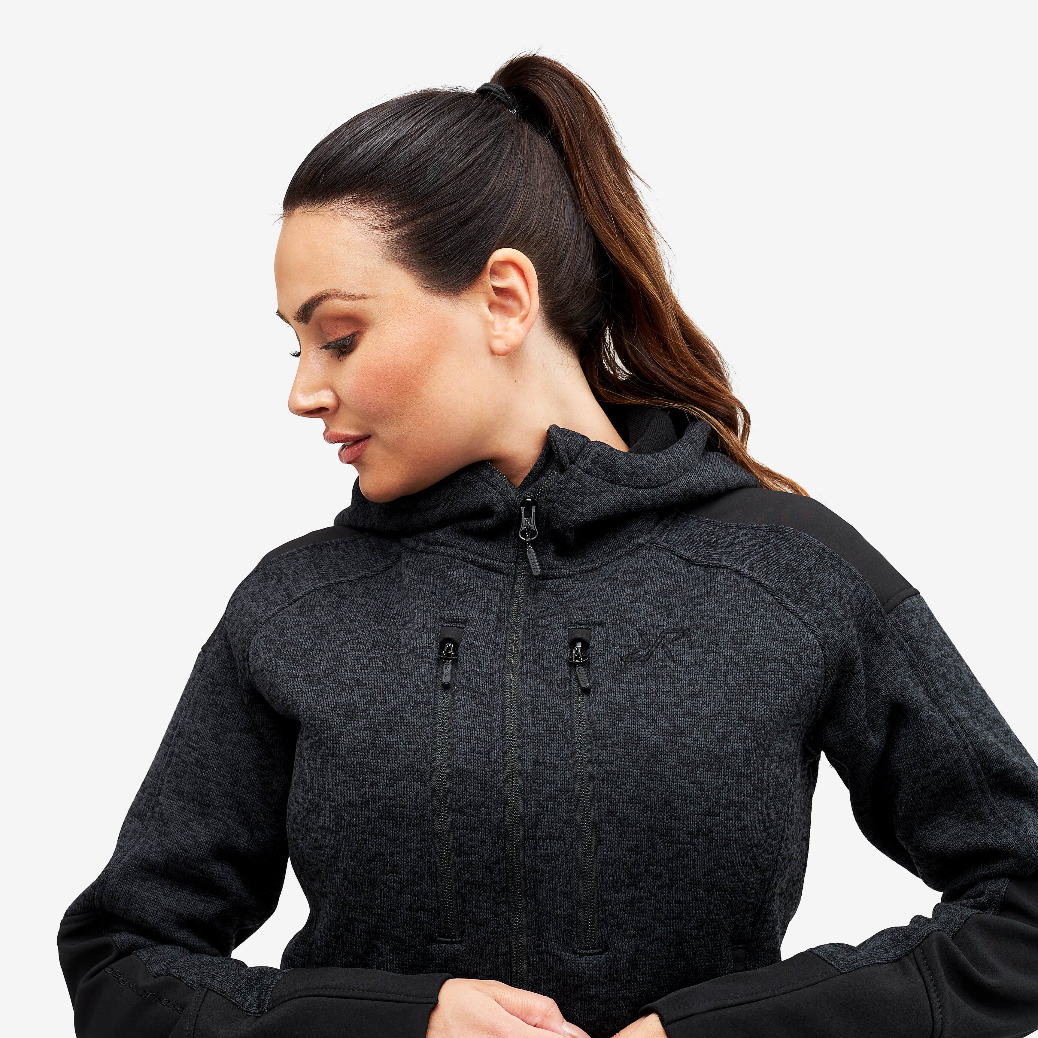 Tornado Hoodie Femme Black