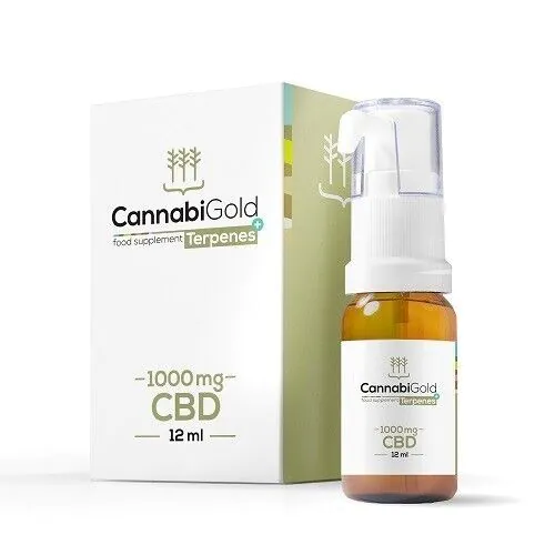 Τερπένια CannabiGold+ 1000 mg CBD 12 ml
