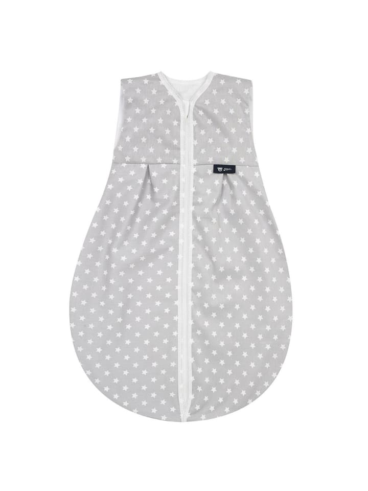 Alvi Sommer-Kugelschlafsack Molton Light - Stars Silber in grau günstig kaufen
