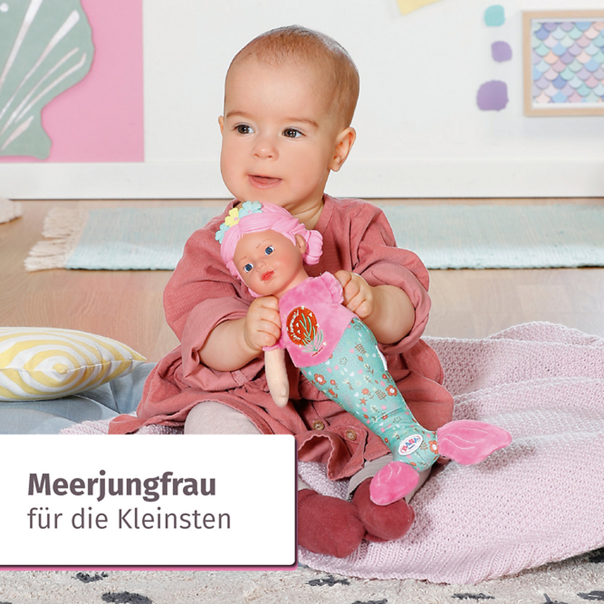 BABY born® Meerjungfrau for babies 35cm