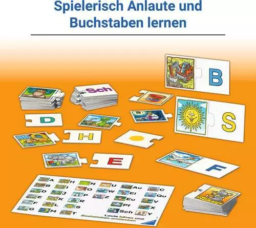 E wie Elefant - Kinderspiel ab 5 Jahren