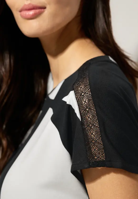Street One Print Jersey Shirt