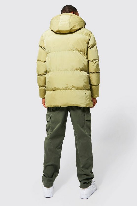 Mittellange Steppjacke
