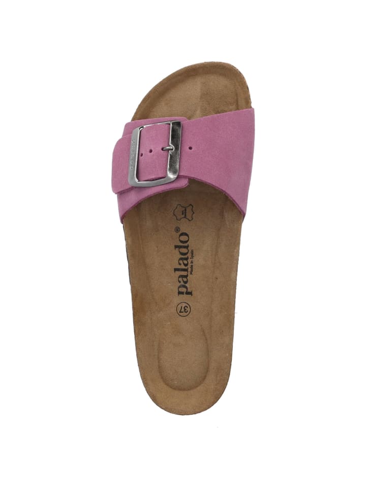 palado Pantoletten in lila velours günstig kaufen