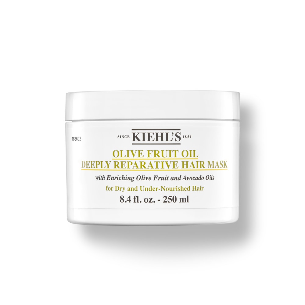 kiehl's Olive Fruit Oil Deeply Repairative HairMask Masque réparateur à l'huile d'olive pour cheveux secs et abîmés