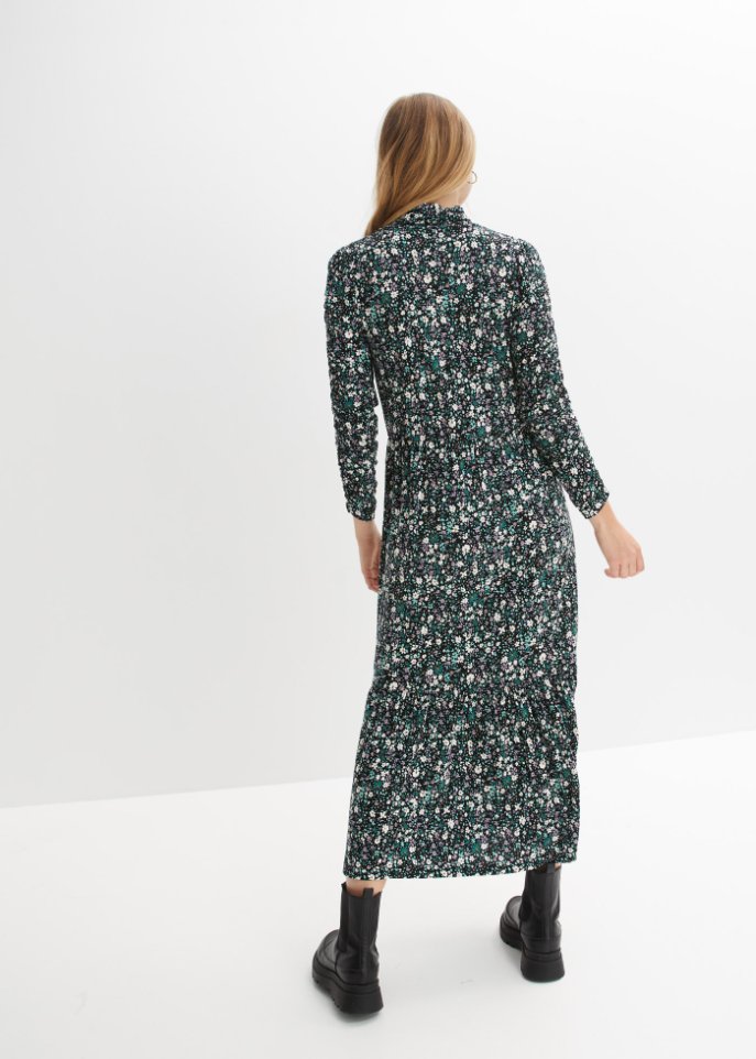 Midikleid aus Jersey