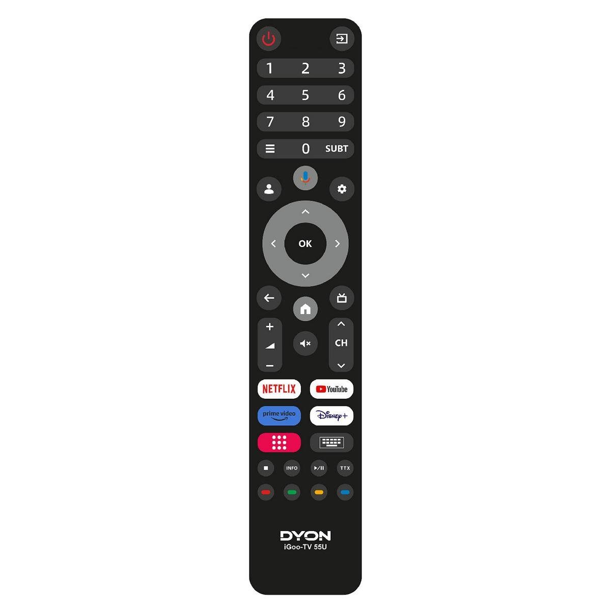 Dyon iGoo-TV 40F LED-Fernseher (100 cm/40 Zoll, Full HD, Smart-TV)
