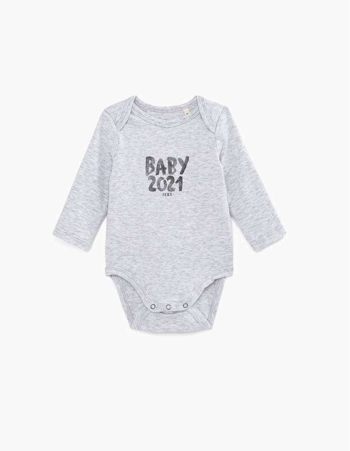 Body mastic à personnaliser en coton bio bébé