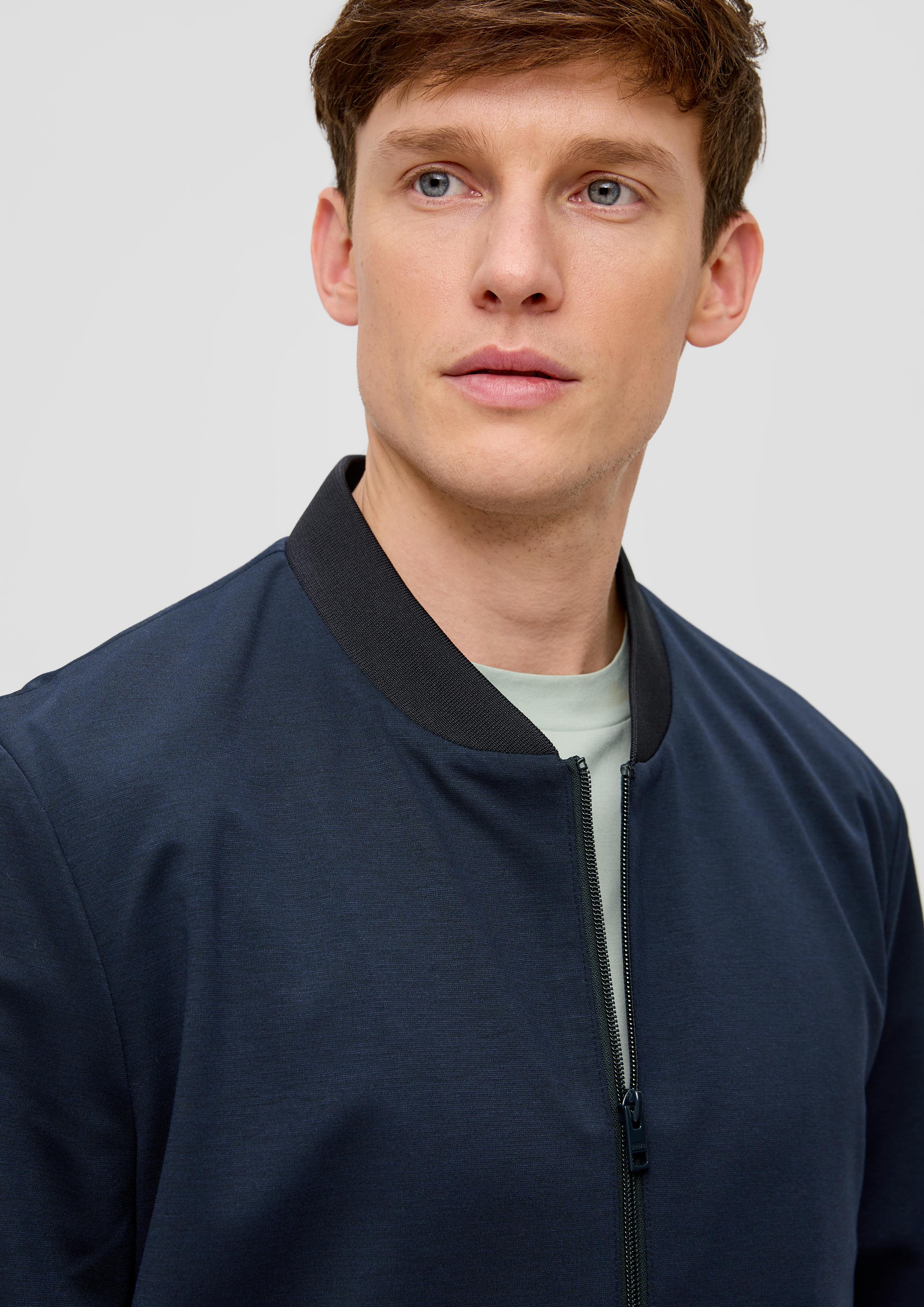 s.O JOGG: Bomberjacke aus Stretch-Jersey  2146198-5955