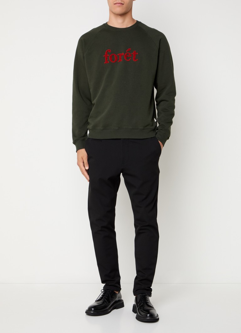Pull en coton biologique Forét Spruce avec logo