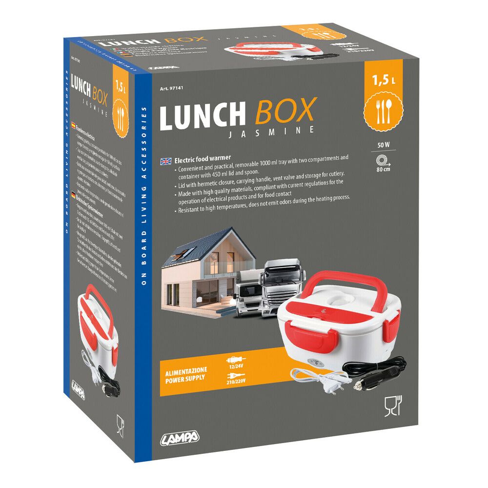 Lampa 12/24 Volt elektrische Lunchbox mit Wärmehalter