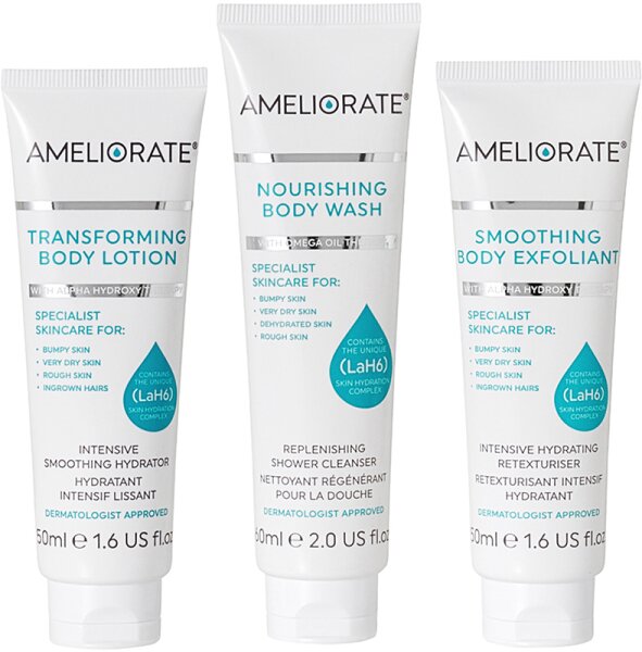 Ameliorate Facial Skincare 3 Steps To Smooth Skin Körperpflegeset