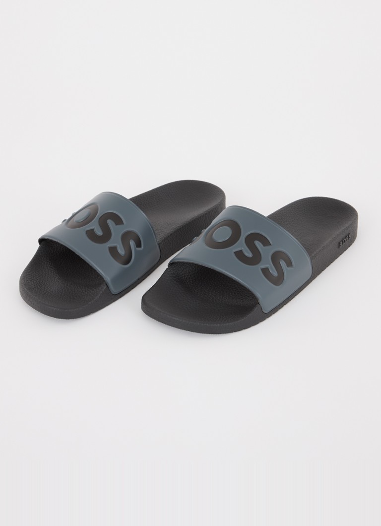 Kapcie HUGO BOSS z logo Aryeh