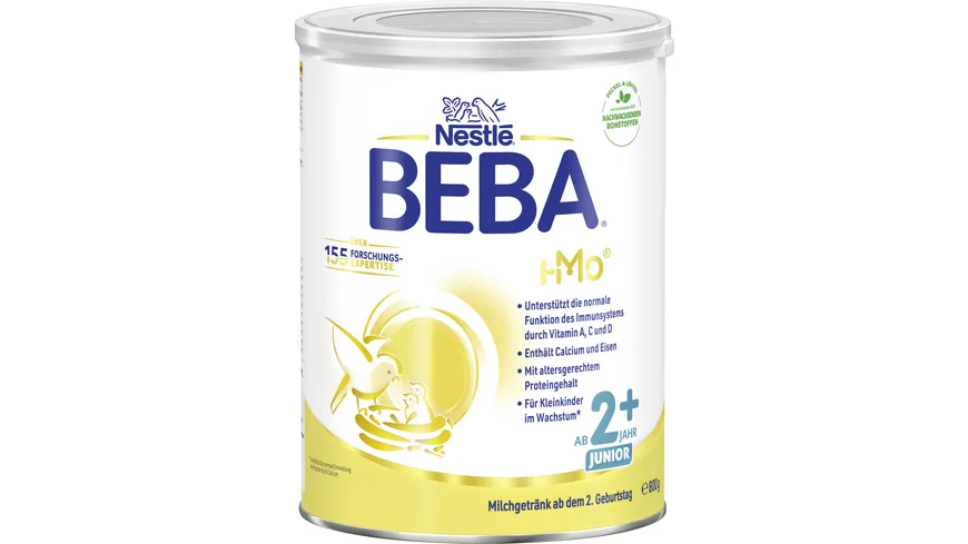 NESTLE BEBA Junior 2 Kindermilch ab dem 2. Geburtstag 800 g