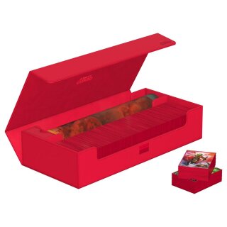 Ultimate Guard Superhive 550+ XenoSkin Monocolor Rot