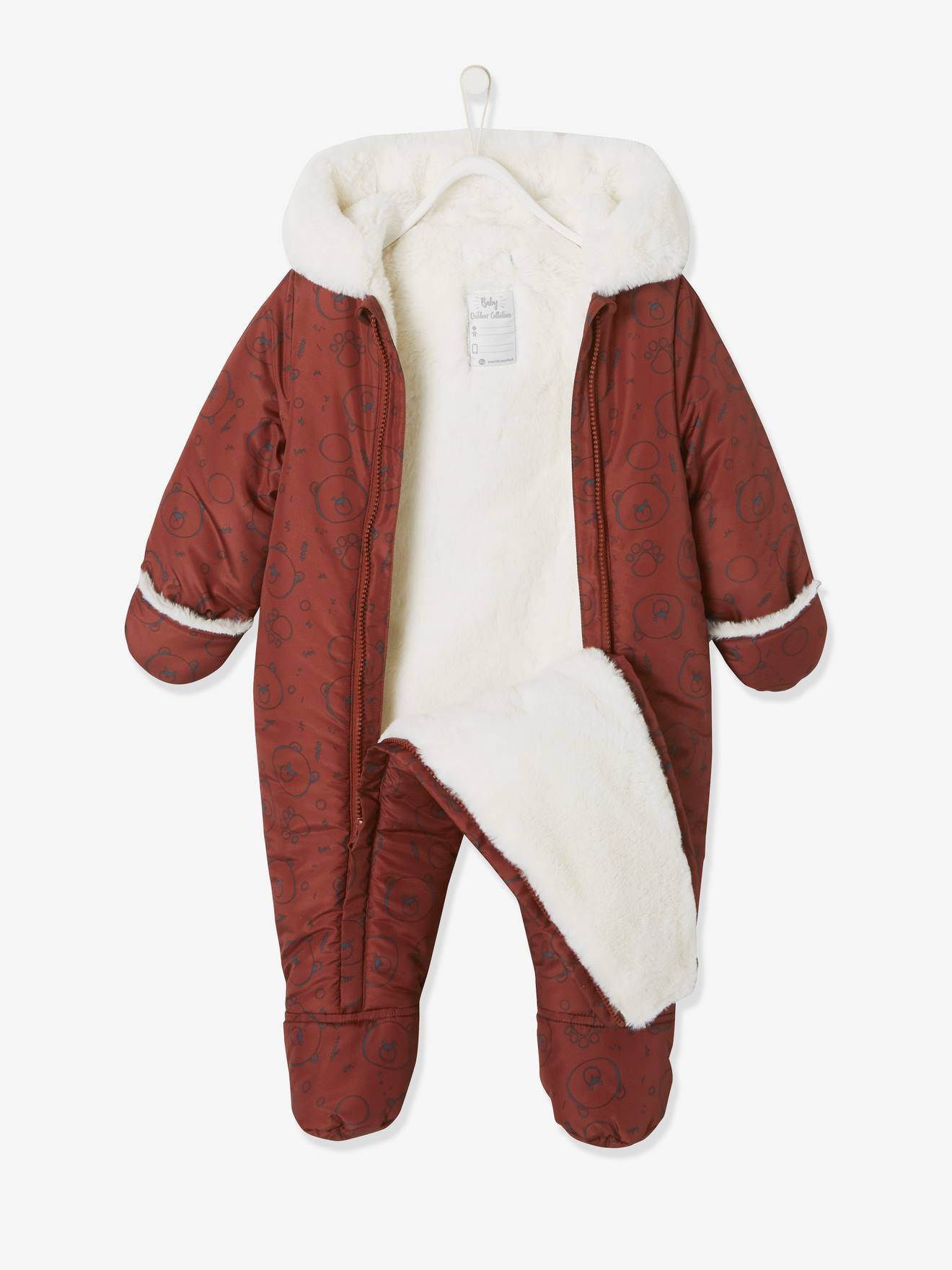 Combipilote bébé double ouverture totale kaki