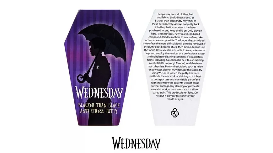 Wow! Stuff - Wednesday Blacker than Black Stress Putty