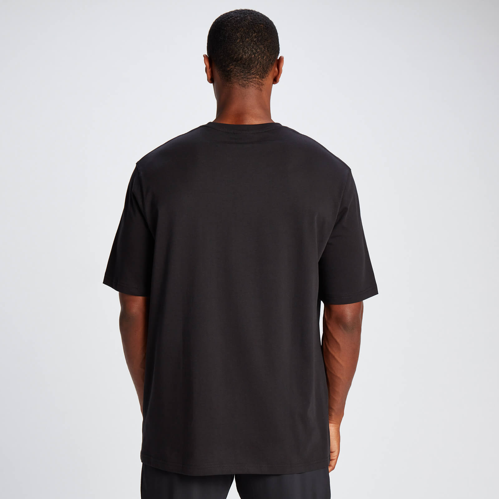 T-shirt en coton oversize MP Tempo pour hommes – Noir