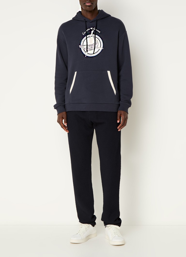 Emporio Armani Hoodie with embroidery