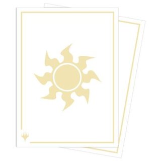 UP - Mana 8 - MTG: 105ct Apex Deck Protector Sleeves - Plains (105)