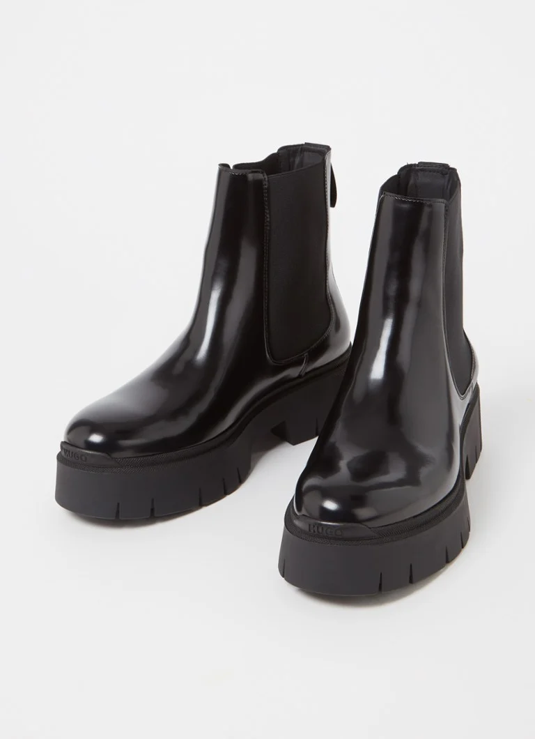 Stivaletto Chelsea HUGO BOSS con suola platform