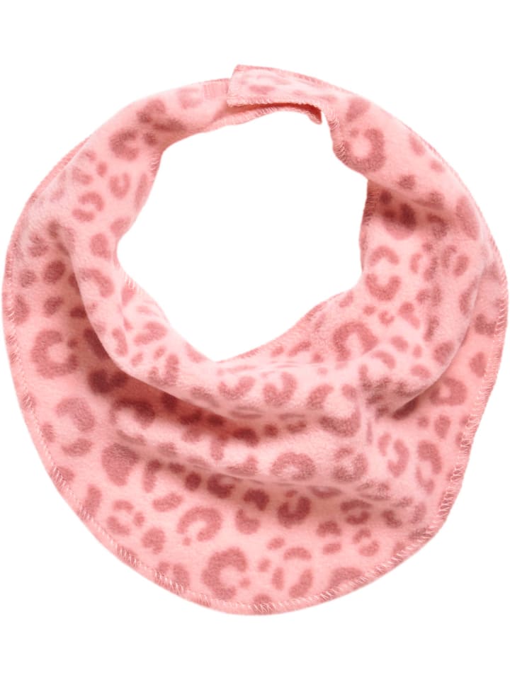 Playshoes Fleece-Dreieckstuch Leo-Print in Rosa günstig kaufen onesize