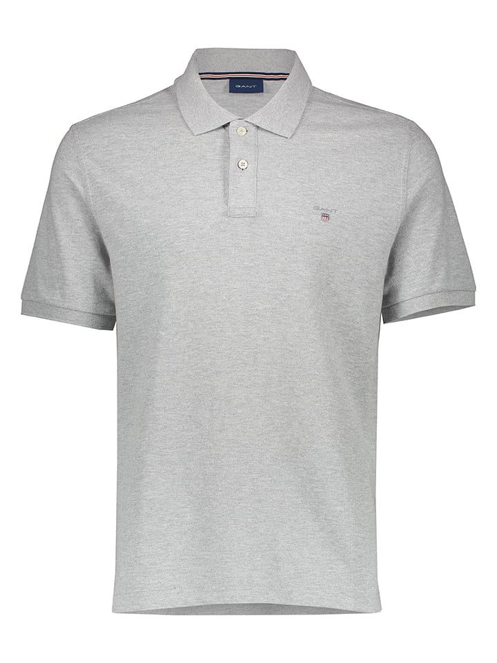 Gant Poloshirt in Grau günstig kaufen