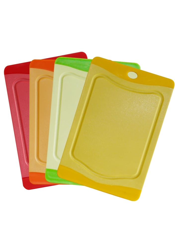 Stoneline Schneidebrett 20x14 cm Set 4-teilig in Bunt günstig kaufen 20 x 14 cm