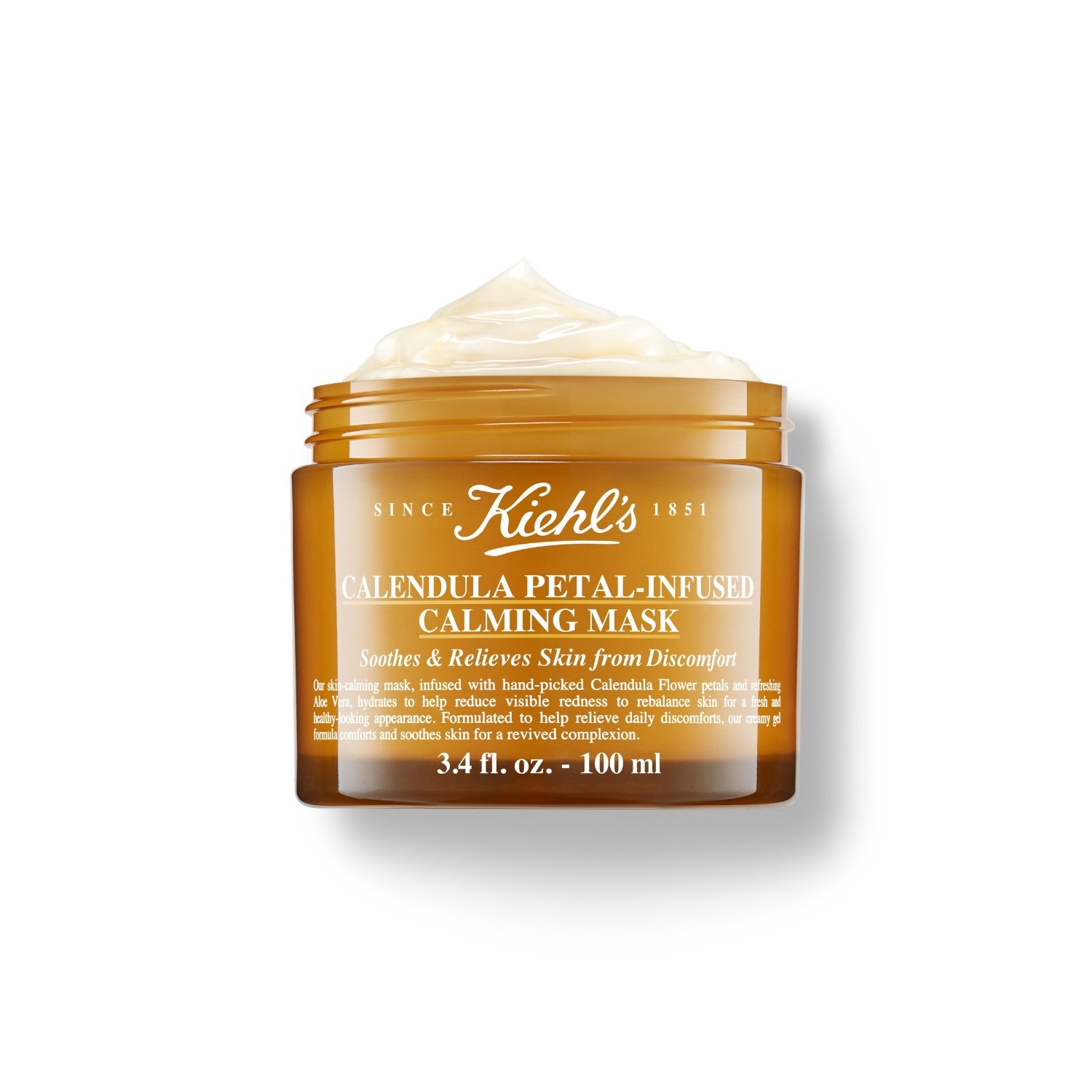 Kiehl's žiedlapių įmirkyta raminamoji kaukė
