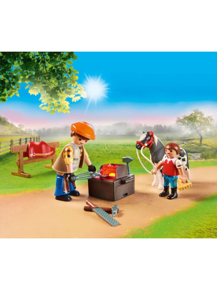 Playmobil Spielfigur Set Country Mobiler Hufschmied, 4-10 Jahre günstig kaufen onesize