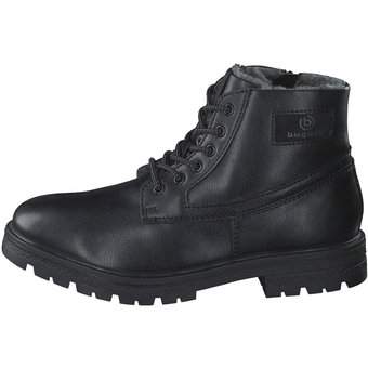 Bugatti Zaru Schnür Boots in schwarz