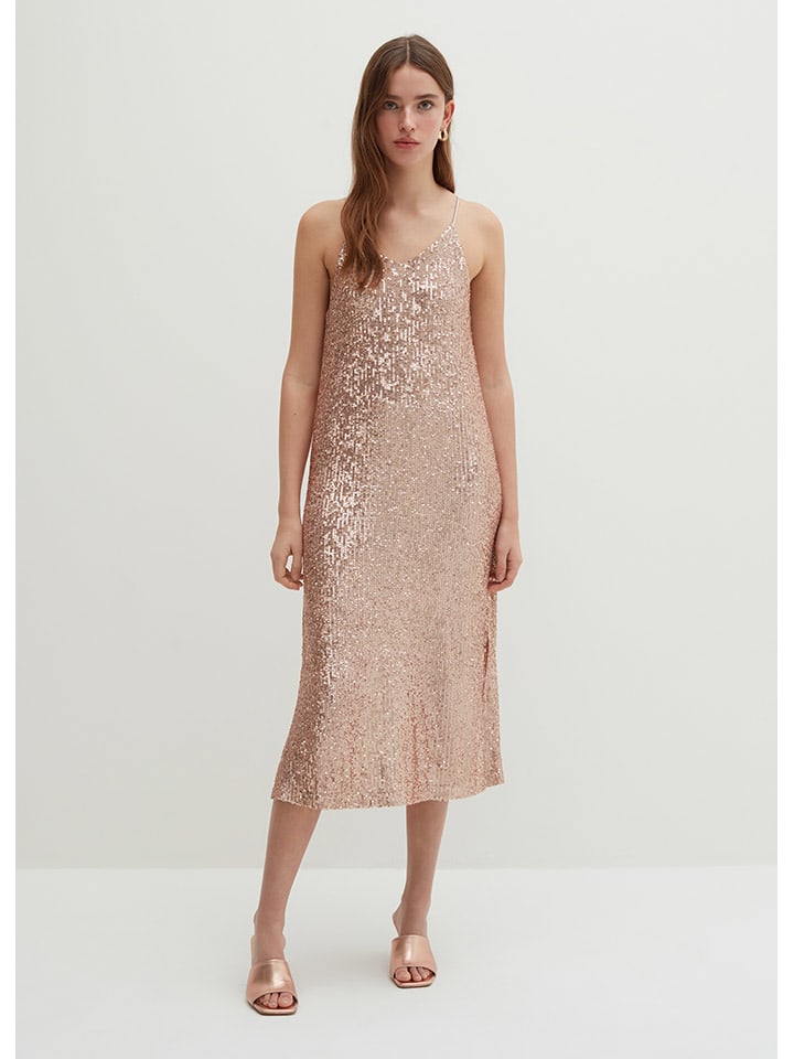 STEFANEL Paillettenkleid in Rosa günstig kaufen