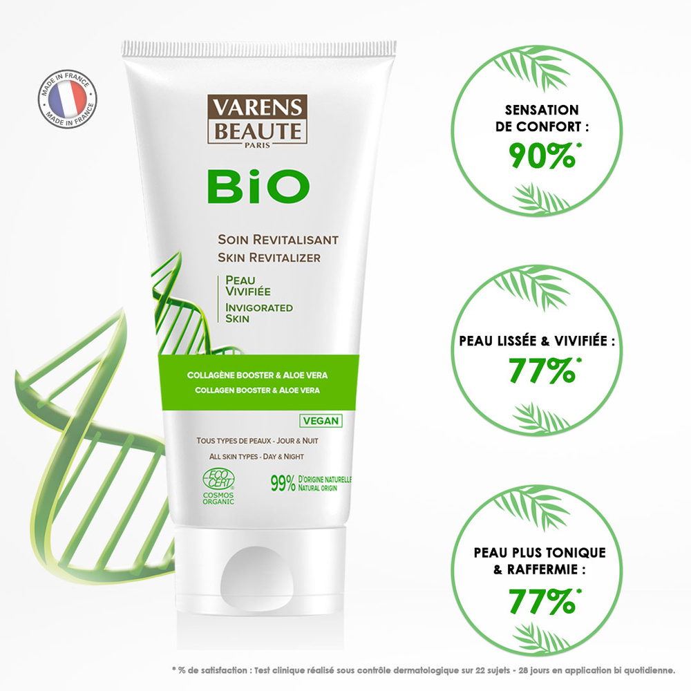 Varens beauté Soin Revitalisant BIO Peau Vivifiée