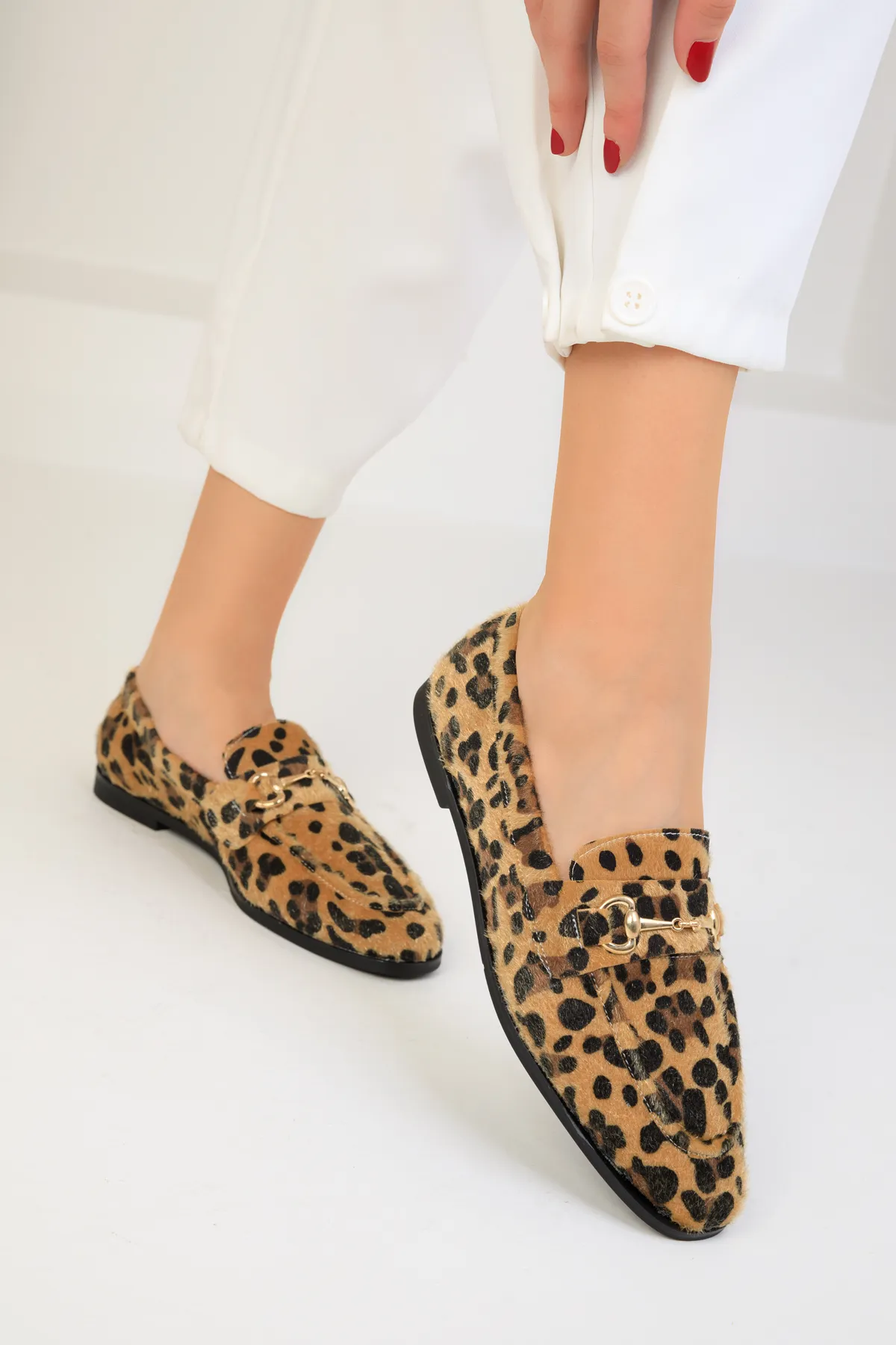 SOHO  Leoparden Damen Freizeitschuhe 18585