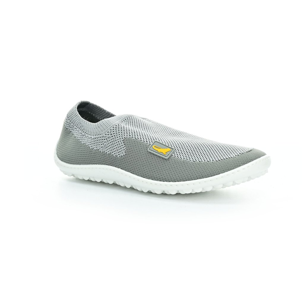 Leguano Score Grey Slip On Barfußschuhe