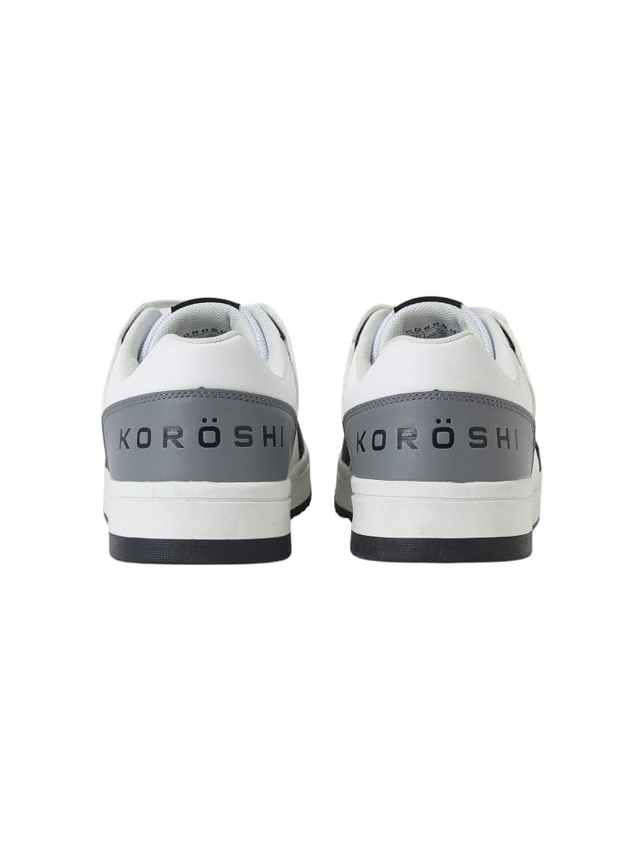 KOROSHI Lässige Sneaker Sneaker Sneaker in BLANCO / WEISS günstig kaufen