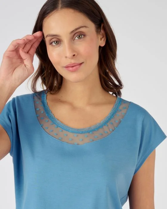 T-shirt Thermol'love tulle plumetis