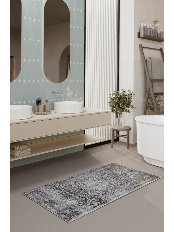 Wecon Home Badteppich Ralph in grau günstig kaufen