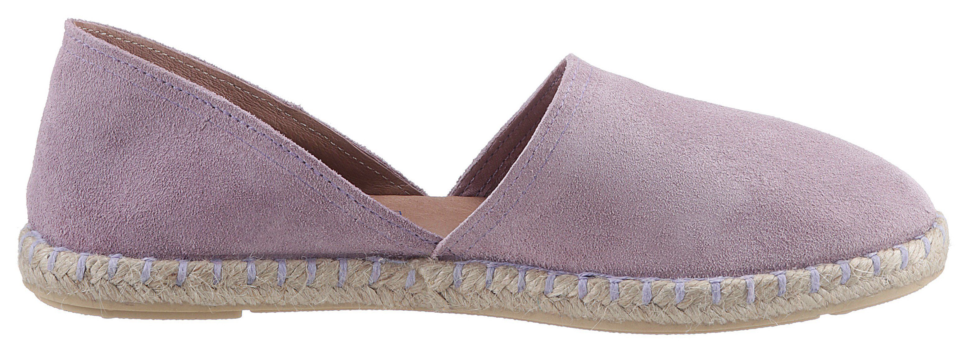 VERBENAS Espadrille mit typischem Jute-Rahmen